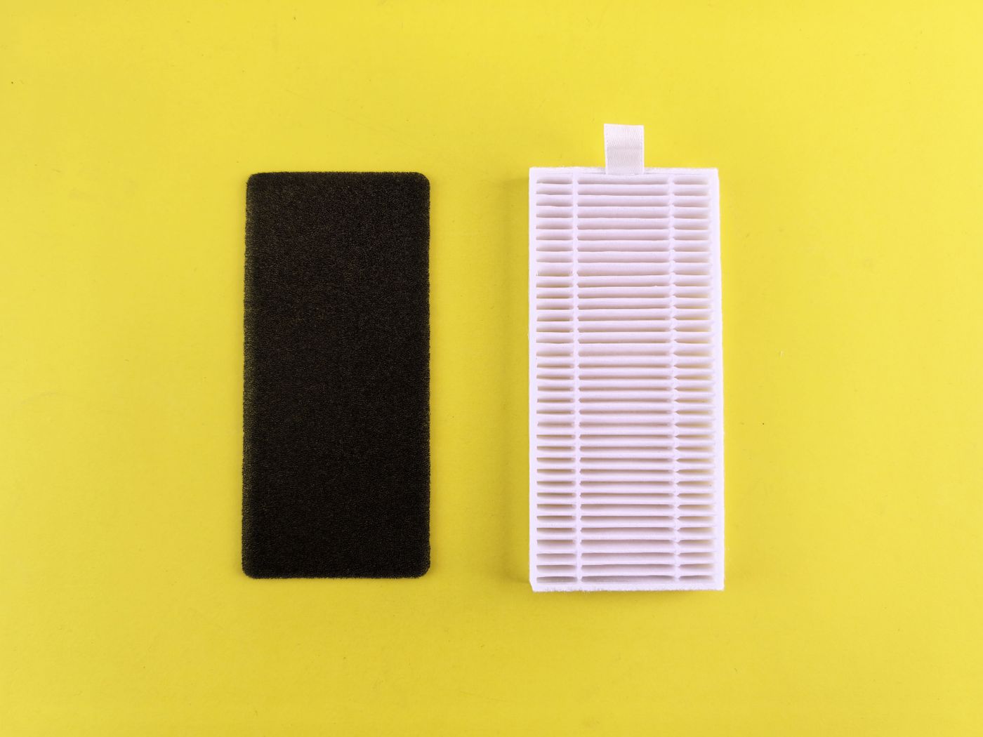 Two replacement air filters